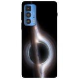 Husa compatibila cu Motorola Edge 20 Lite model Black hole, Silicon, TPU, Viceversa, Transparent, Carcasa