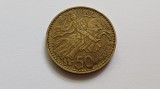 Monaco- 50 francs/franci 1950