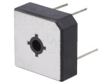 Punte Redresoare Monofazată 200V 25A THT
