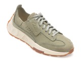 Pantofi sport CLARKS verzi, CRAFT SPEED, din nabuc