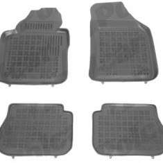 Set covorase auto din cauciuc VW CADDY III/LIFE (2K), 2008-06.2010 5/7 locuri, model LIFE, MAXI ; CADDY III/LIFE (2K), 03.2004-06.2015 cu 5 locuri, p