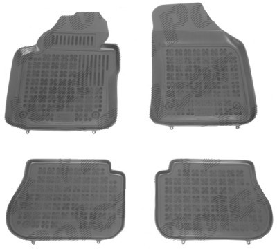Set covorase auto din cauciuc VW CADDY III/LIFE (2K), 2008-06.2010 5/7 locuri, model LIFE, MAXI ; CADDY III/LIFE (2K), 03.2004-06.2015 cu 5 locuri, p foto