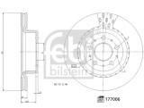 FEBI BILSTEIN 177006 Disc frana