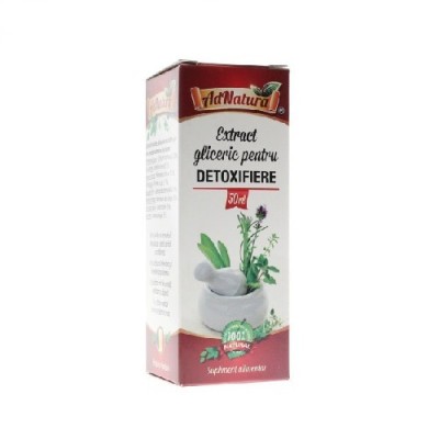 Extract Gliceric pentru Detoxifiere Adserv 50ml foto