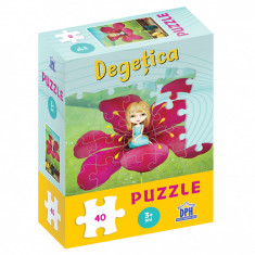 Puzzle calsic - Degetica, 40 piese