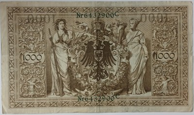 Germania, 1000 Mark 1910 foto