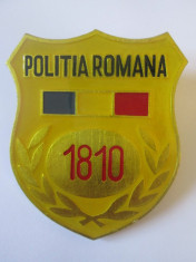 Insigna colectie Politia Romana anii 2000 foto