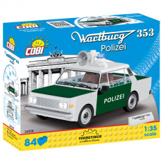 Set de construit Cobi, Youngtimer Collection, Wartburg 353 Polizei (84 pcs) foto