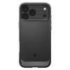 Husa silicon iPhone 17 Pro Max Spigen - Rugged Armor MagSafe Matte Black