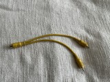 Adaptor RCA tip Y profesional - galben