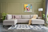 Cumpara ieftin Coltar extensibil Eris Crem 219x149x43 cm