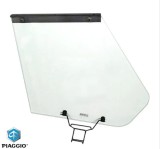 Geam complet usa fata stanga original Piaggio Ape 50 (09-18) - Ape Mix (98-08) 2T AC 50cc
