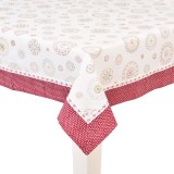 Cumpara ieftin Fata de masa bumbac Hearts 150 cm x 250 cm