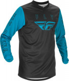 Tricou cross/enduro Fly Racing F16, negru/albastru, marime 2XL