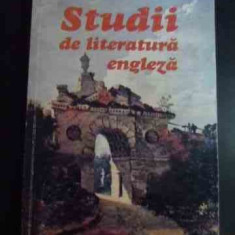 Studii De Literatura Engleza - Dan Grigorescu ,545786