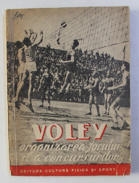 VOLEI , ORGANIZAREA JOCULUI SI A CONCURSURILOR , 1951