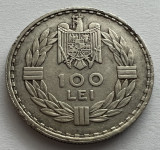 100 Lei 1932 Paris, Argint, Carol II, Romania, RARA!