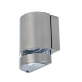 Aplica de exterior Gardenya-3, Inox, IP44, GU10, max 35W, Horoz