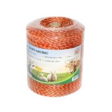 Fir pentru gard electric Mezofarm 1000 m, 2 mm, 8 Ohm/m, galben-rosu