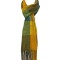 Fular casmir P unisex 8, Dacali, galben/portocaliu