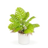 Planta artificiala decorativa - Monstera - 22 x 8,5 cm Best CarHome