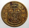 Moneda Romania 5 Lei 1930 Mihai I, Nichel-Alama, KM#48 - Colectie Numismatica