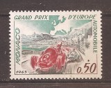 Monaco 1963 - Marele Premiu al Auto Europei, MNH, Nestampilat