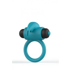 Inel Penis Sky, 7 Moduri Vibratii, Silicon, Albastru, Mokko Toys, Simply Fun