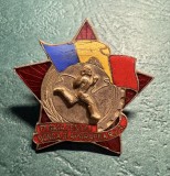 Insigna Fii gata pentru munca si apararea RPR