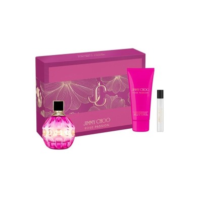 Set cadou Jimmy Choo Rose Passion Set cadou pentru femei EDP 100 ml + EDP 7,5 ml + 100 ml loțiune de corp foto