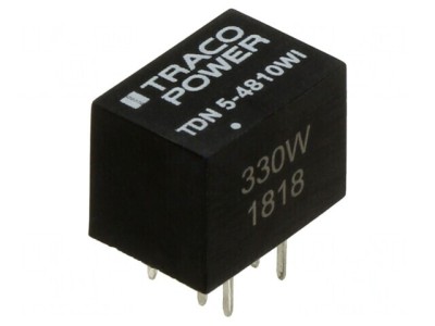 Convertor DC-DC 5W 18-75V la 3.3V 1000mA DIP foto