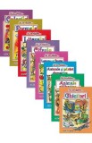 Pachet: 8 carti de colorat. Sa invatam..., Autor Anonim