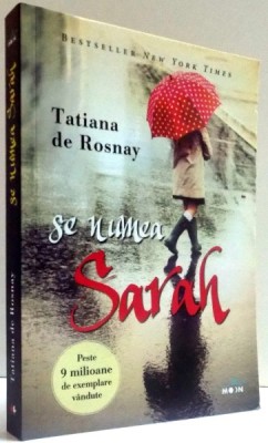 SE NUMEA SARAH de TATIANA DE ROSNAY , 2016 foto