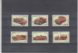 M2 CNL3 - Timbre foarte vechi - Nicaragua - masini pompieri, Transporturi, Stampilat