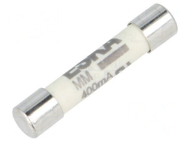 Siguranță ultra-rapidă 400mA 1kVAC 6,3x32mm alamă