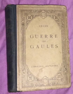 Commentaires sur la Guerre des Gaules : texte latin / Jules Cesar Caesar foto
