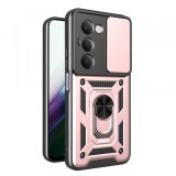 Husa pentru Xiaomi Redmi 15 5G / 15 4G, Techsuit, CamShield, Roz