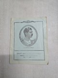 Caiet interbelic M.S. Regele Carol II