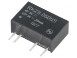 Convertor DC/DC 3W 5V 600mA SIP7