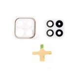Geam Camera Samsung Galaxy A22 5G (A226) Alb + Rama Inclusa