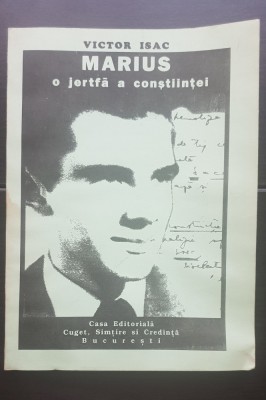 MARIUS: o jertfă a conștiinței - Victor Isac foto
