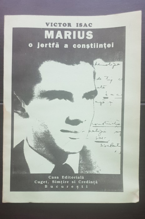MARIUS: o jertfă a conștiinței - Victor Isac