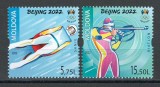 Moldova 2022 Mi 1182/83 MNH - JO de Iarna, Beijing