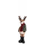Figurina Ren polirasina multicolora 6,5 x 6,5 x 20 H