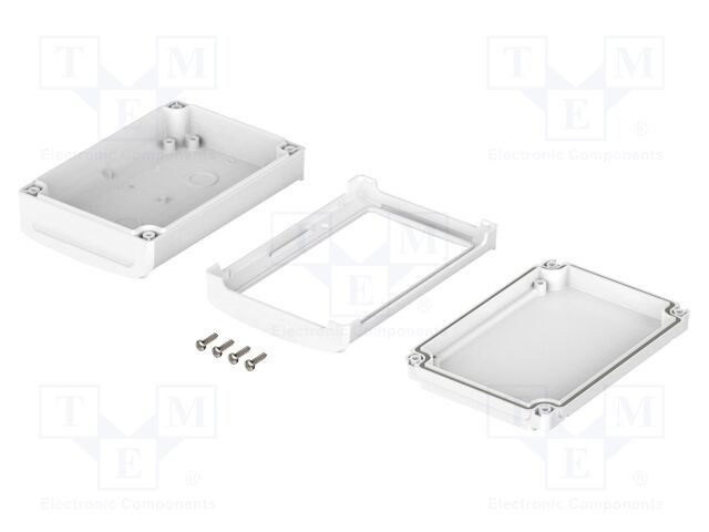 Carcasă desktop BOPLA BoVersa 88x125x42mm policarbonat IP68 albă