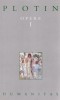 Plotin - Opere, volumul 1, Humanitas