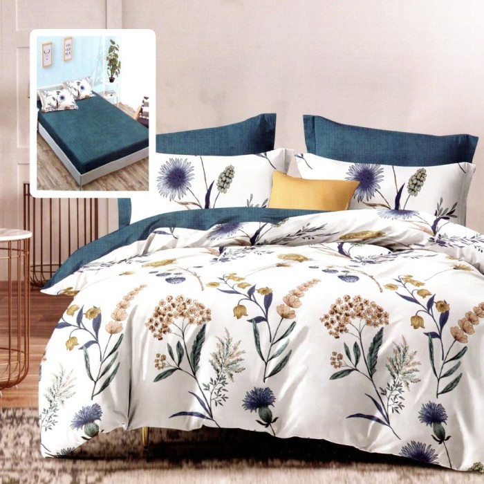 LENJERIE FINET 6 PIESE CU HUSĂ &ndash; 160&times;200 ȘI 180&times;200 (PENELOPE-VH)