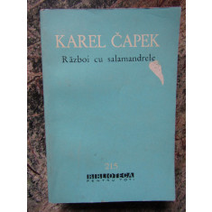 Karel Capek - Război cu salamandrele