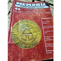 Memoria, revista gandirii interzise nr.2/2003