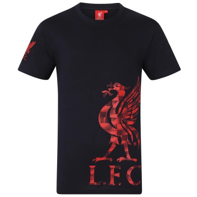 FC Liverpool tricou de bărbați Graphic navy - XL foto